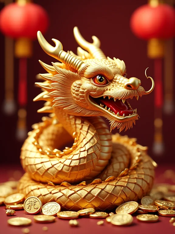 Dragon's Gold pokie artwork